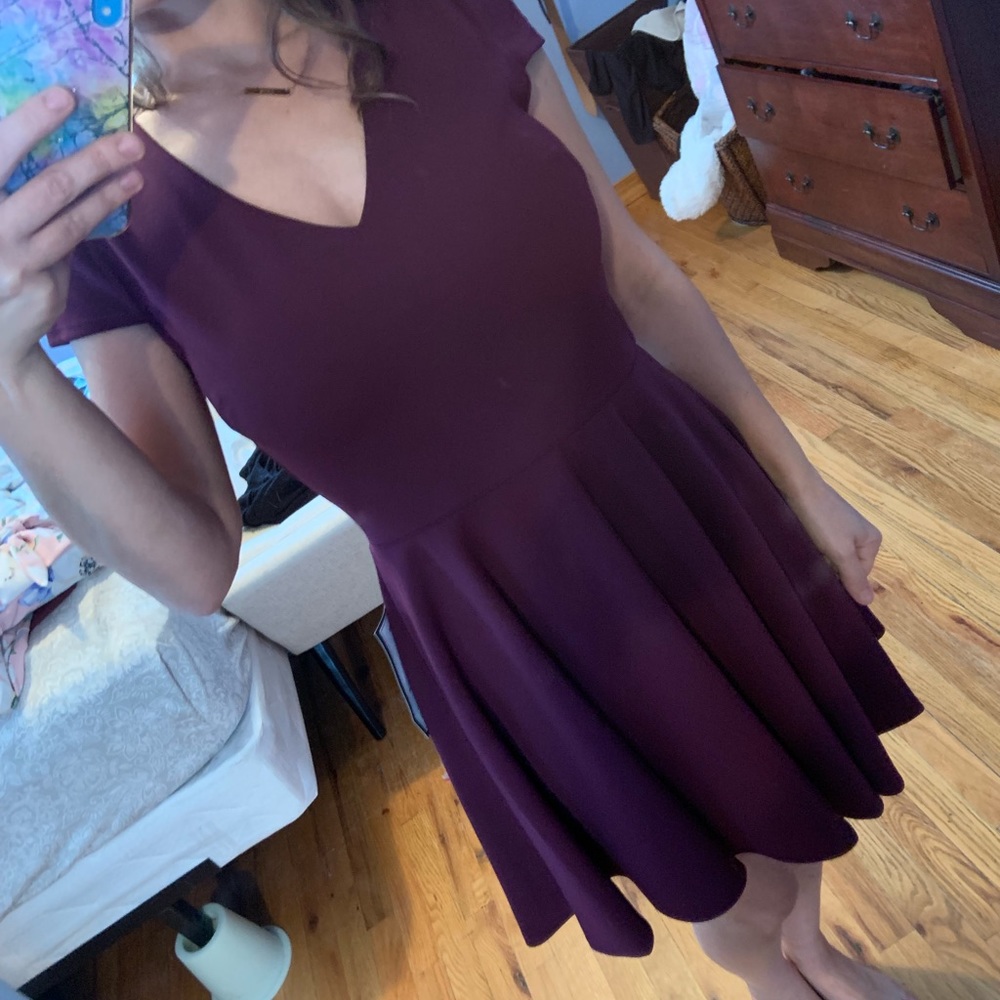 Purple dress